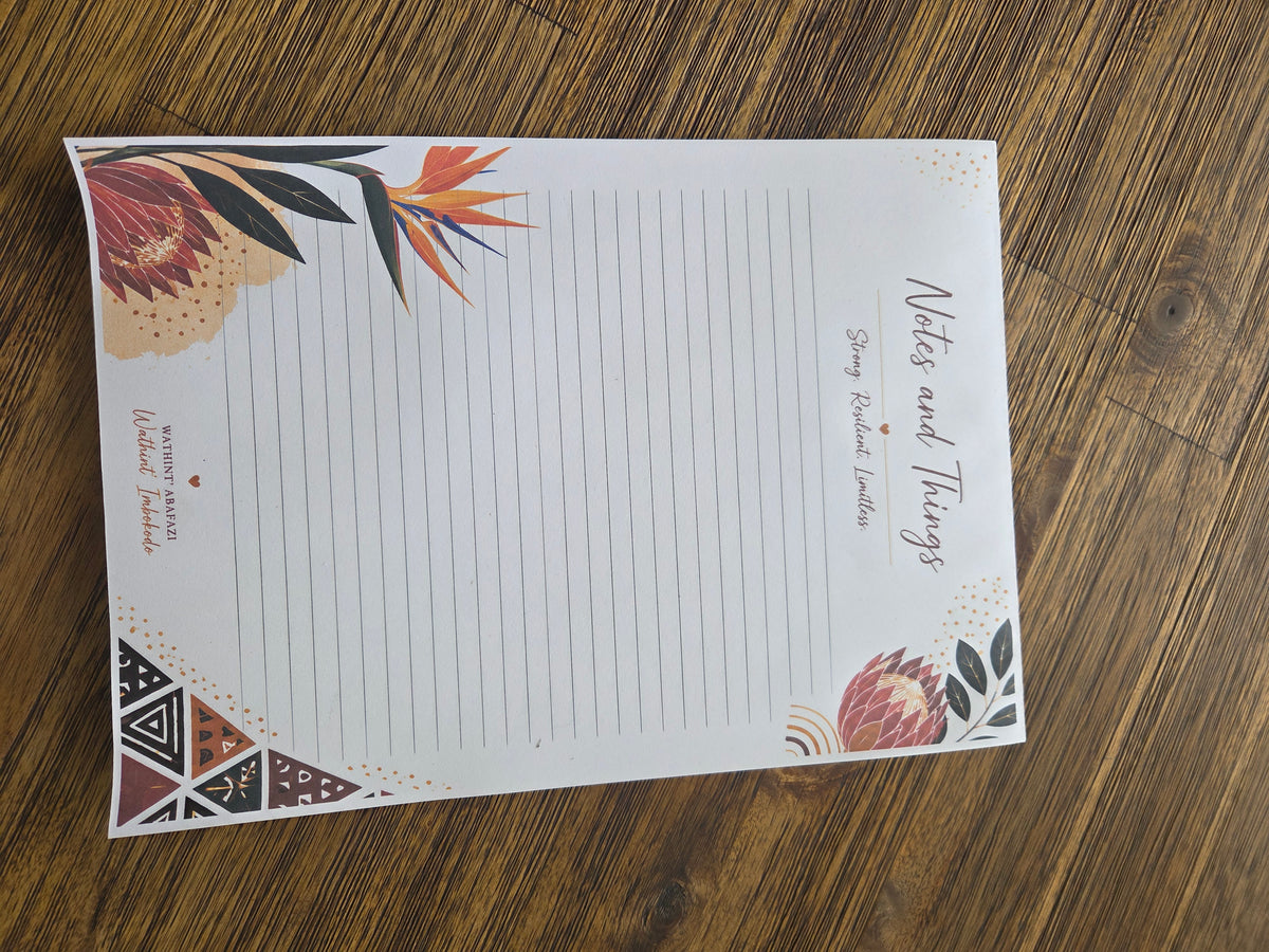 A4 notepad