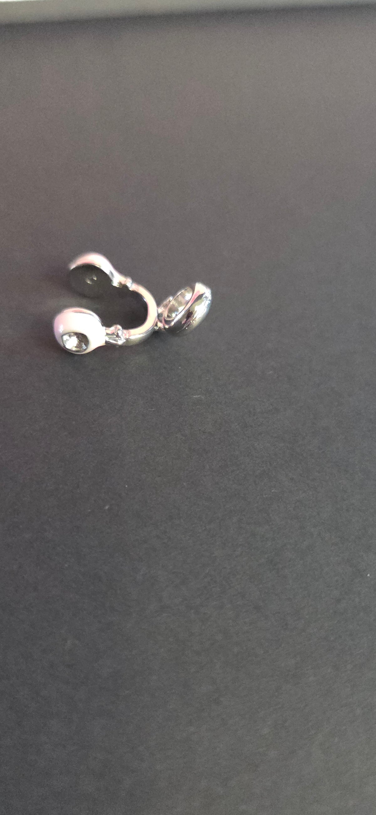 Pink earphones charm
