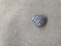 Blue heart charm