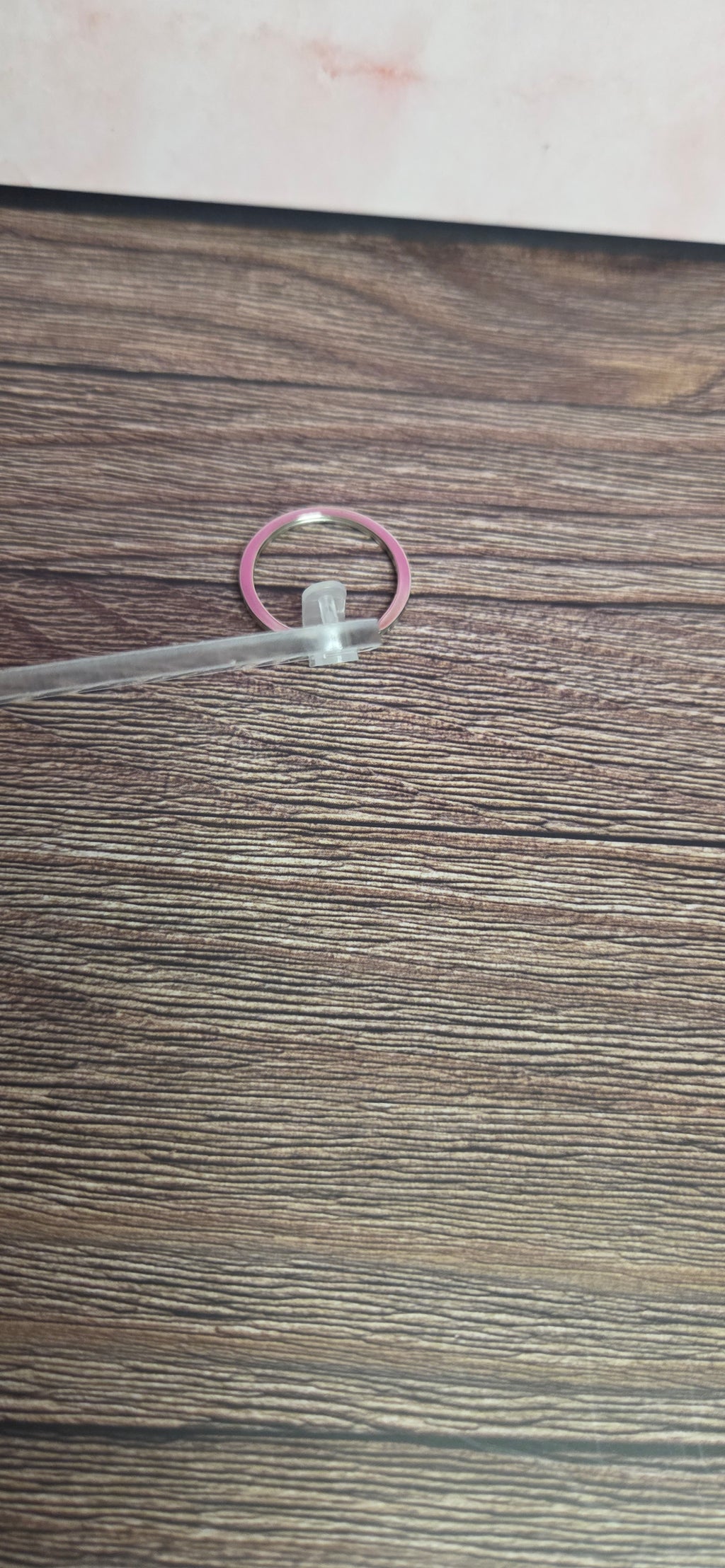 Acrylic keyring Rectangle