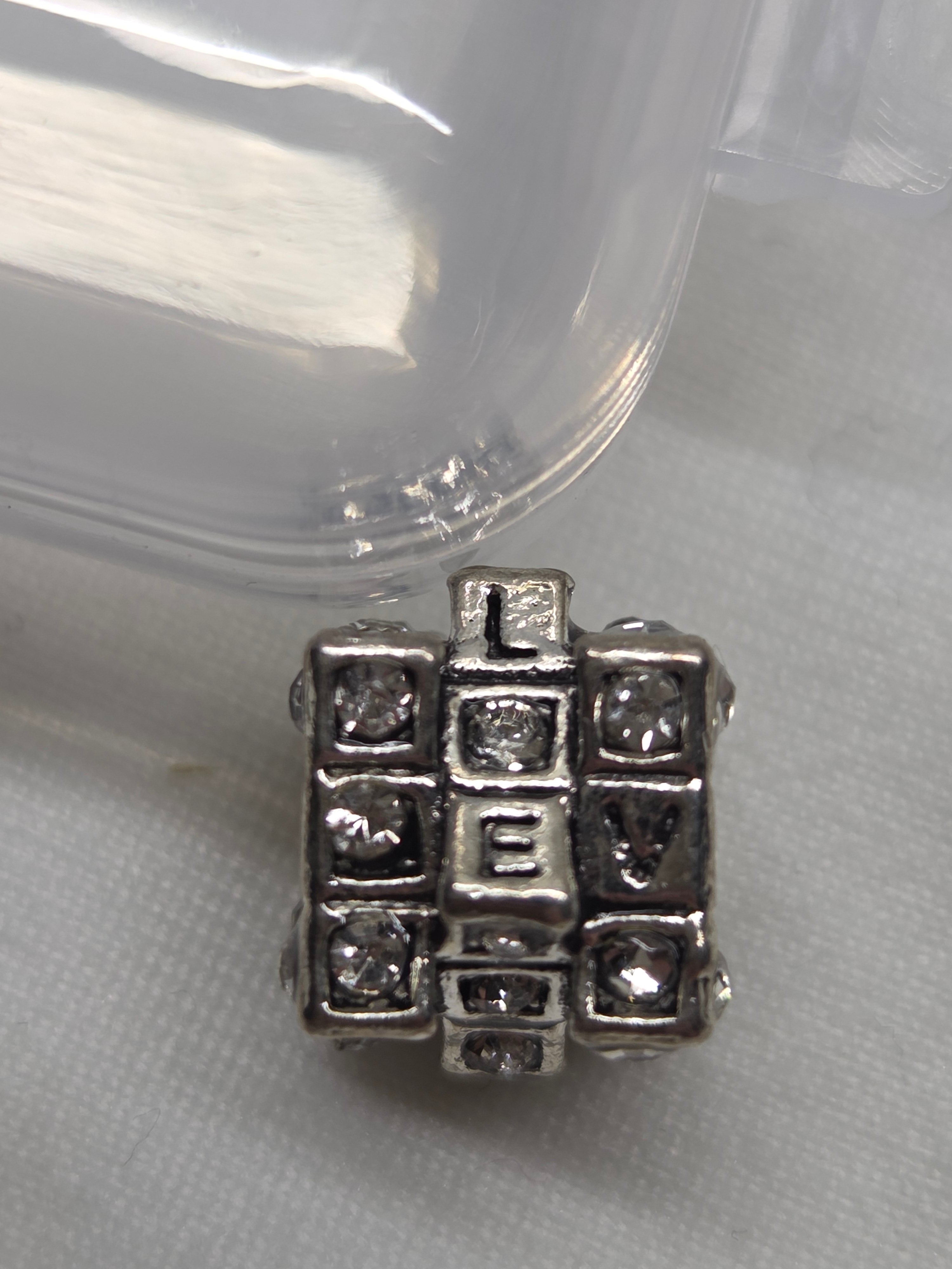 Love block charm