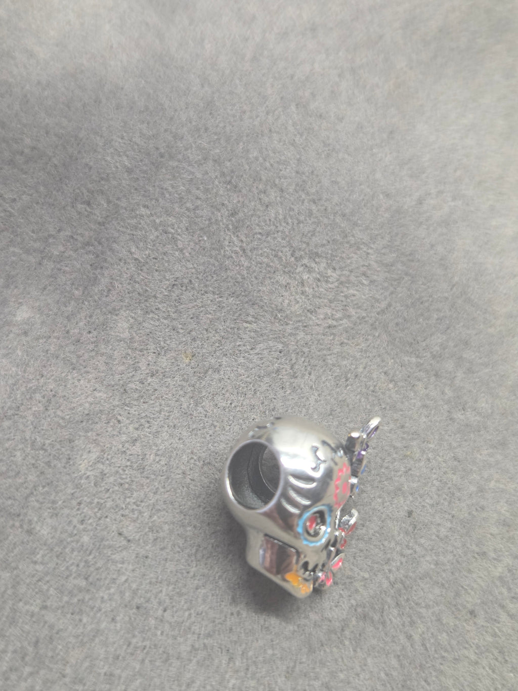Sugar skull charm