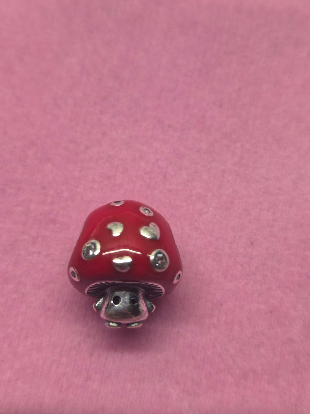 Mushroom charm