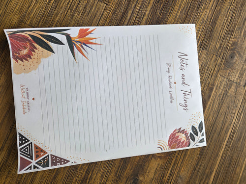 A4 notepad