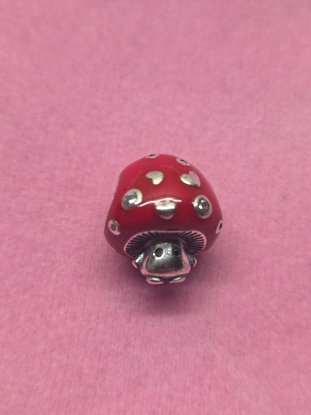 Mushroom charm