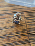 Blue turtle charm