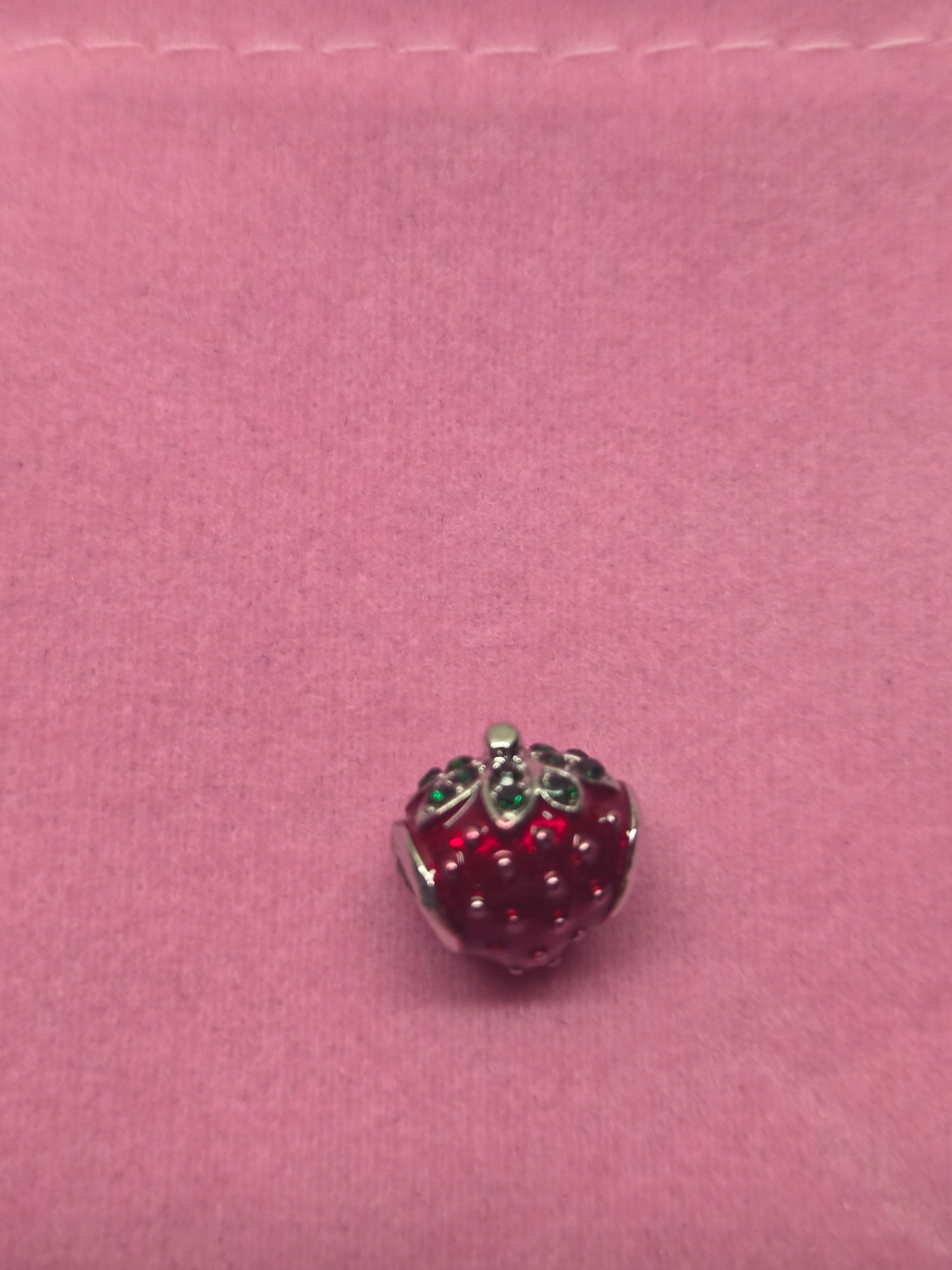 Red strawberry charm