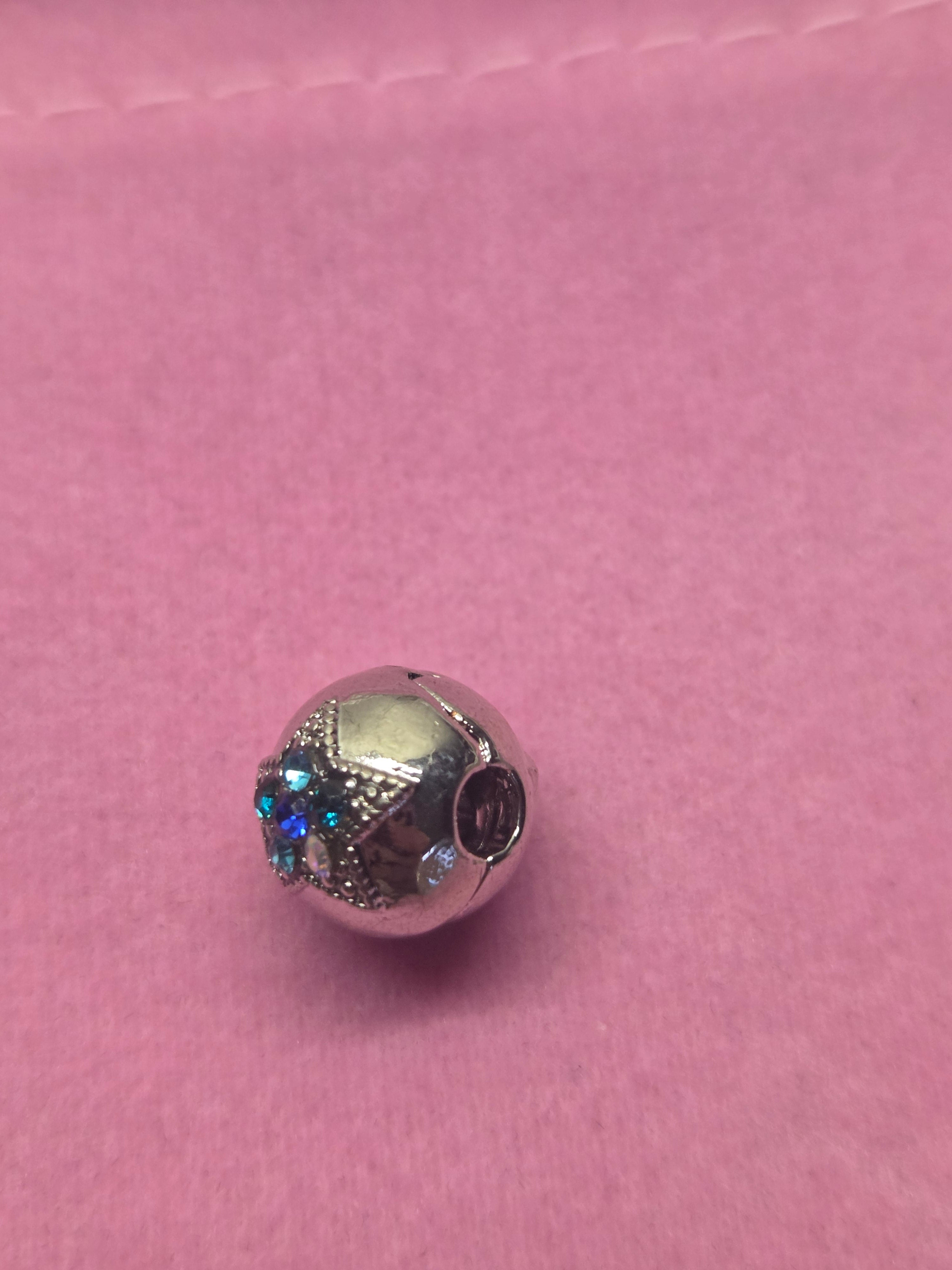 Blue star charm