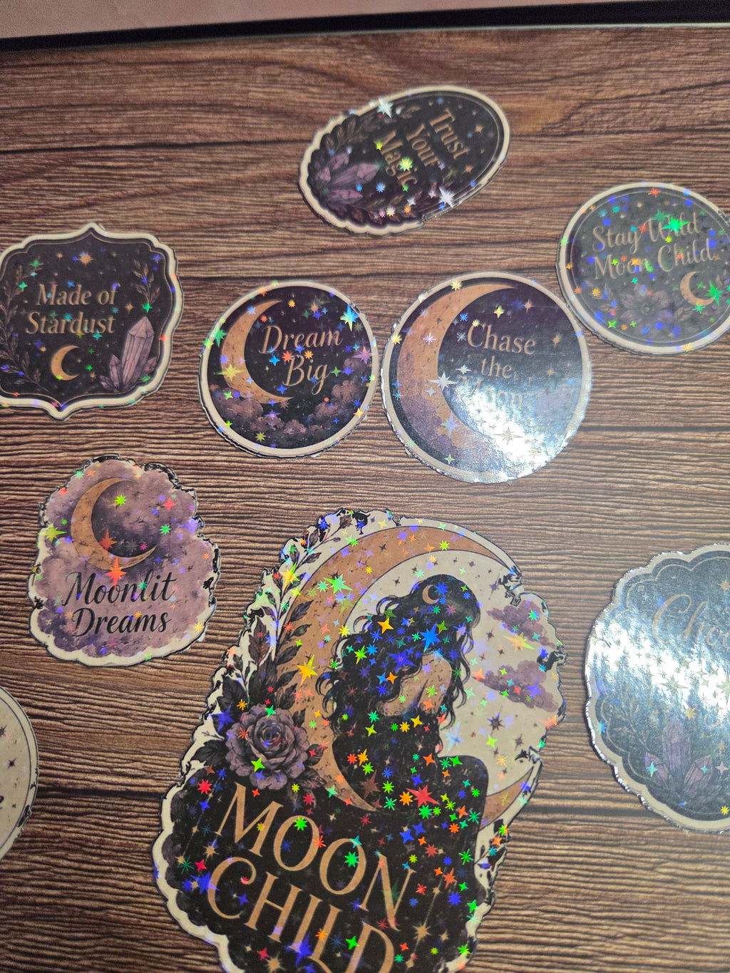 Moon Child sticker set