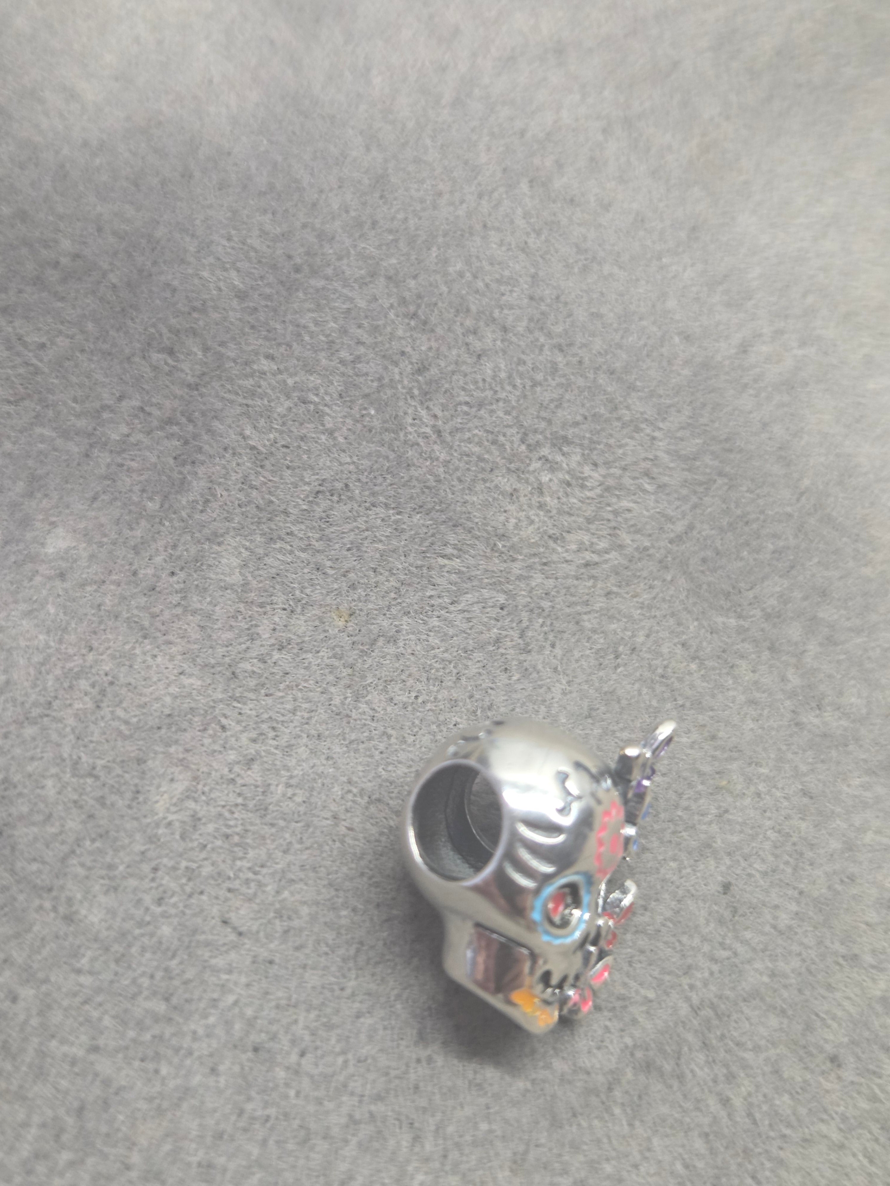 Sugar skull charm