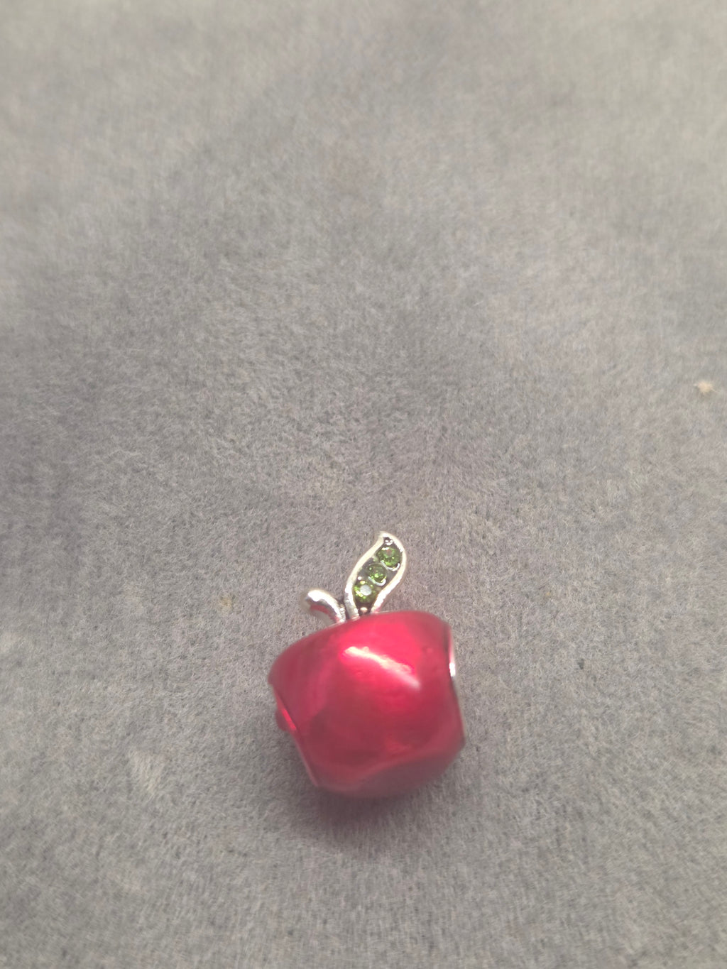 Red apple charm