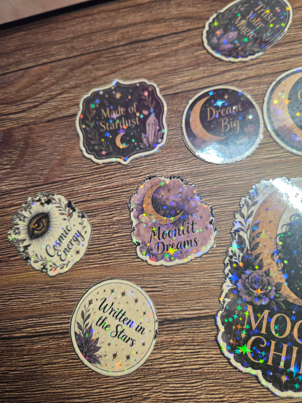 Moon Child sticker set