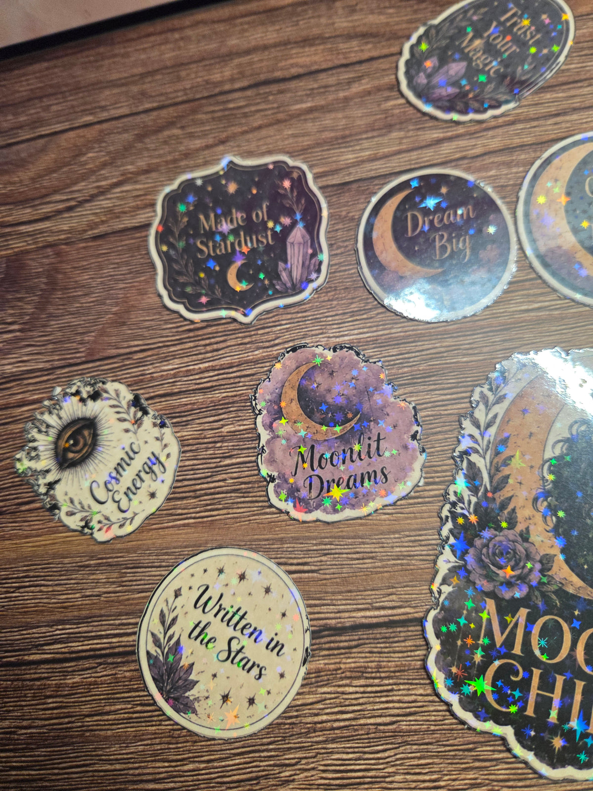 Moon Child sticker set