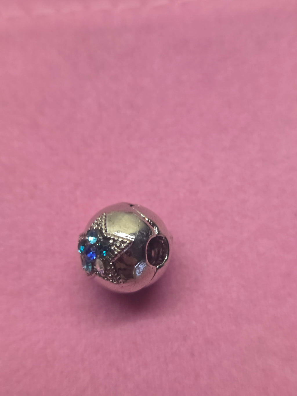 Blue star charm
