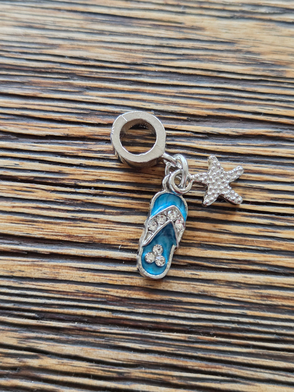 Blue slop and star charm