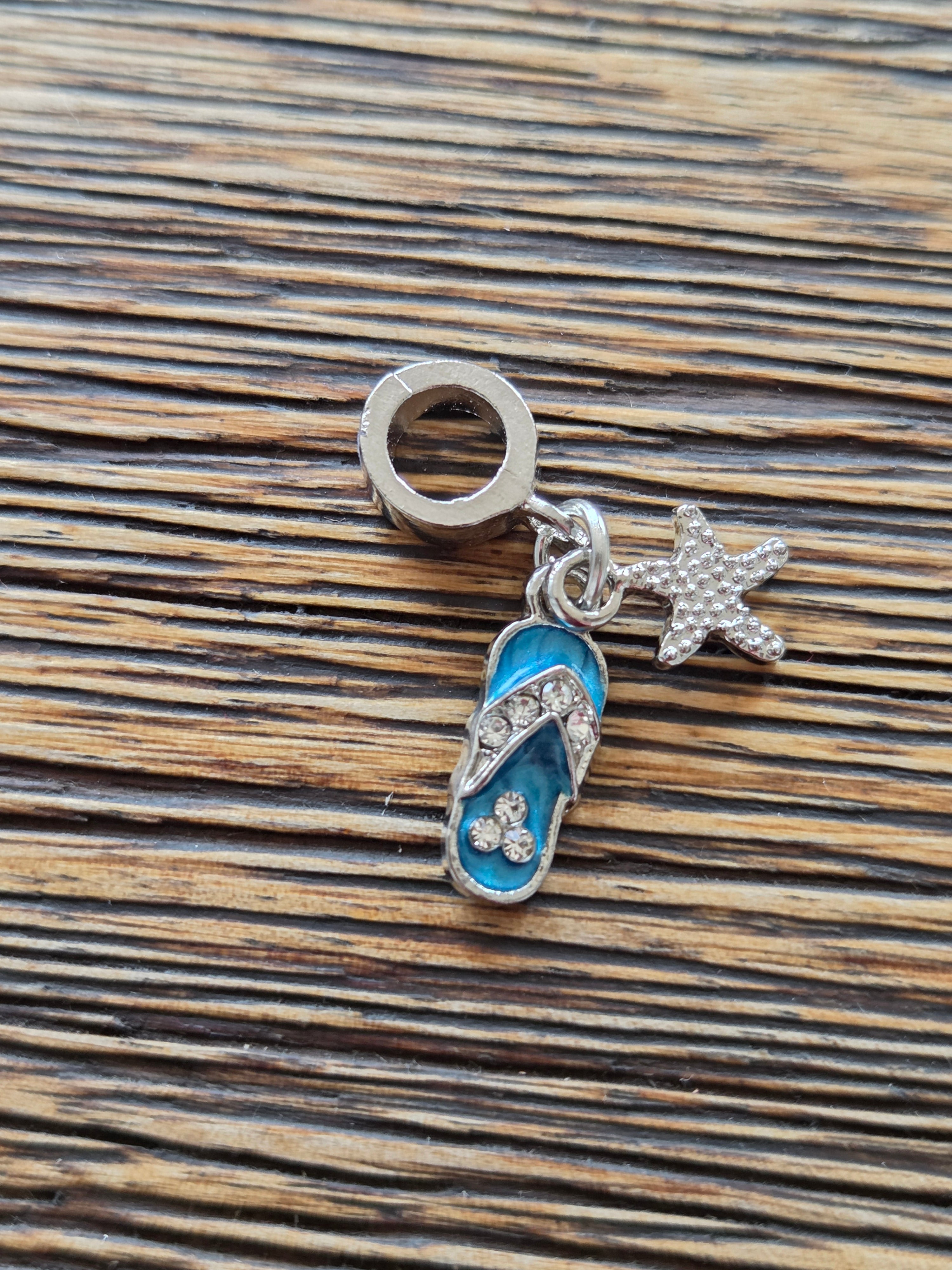 Blue slop and star charm