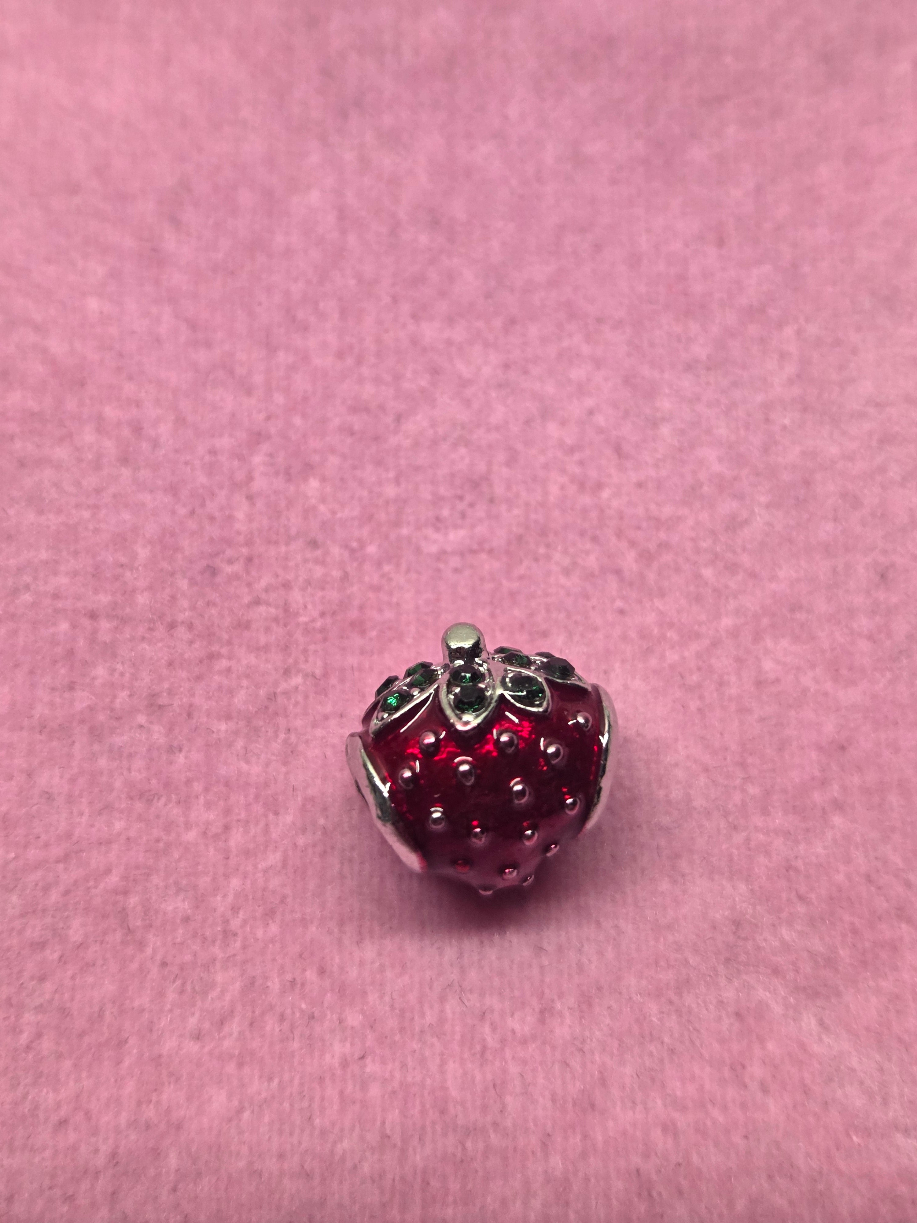 Red strawberry charm