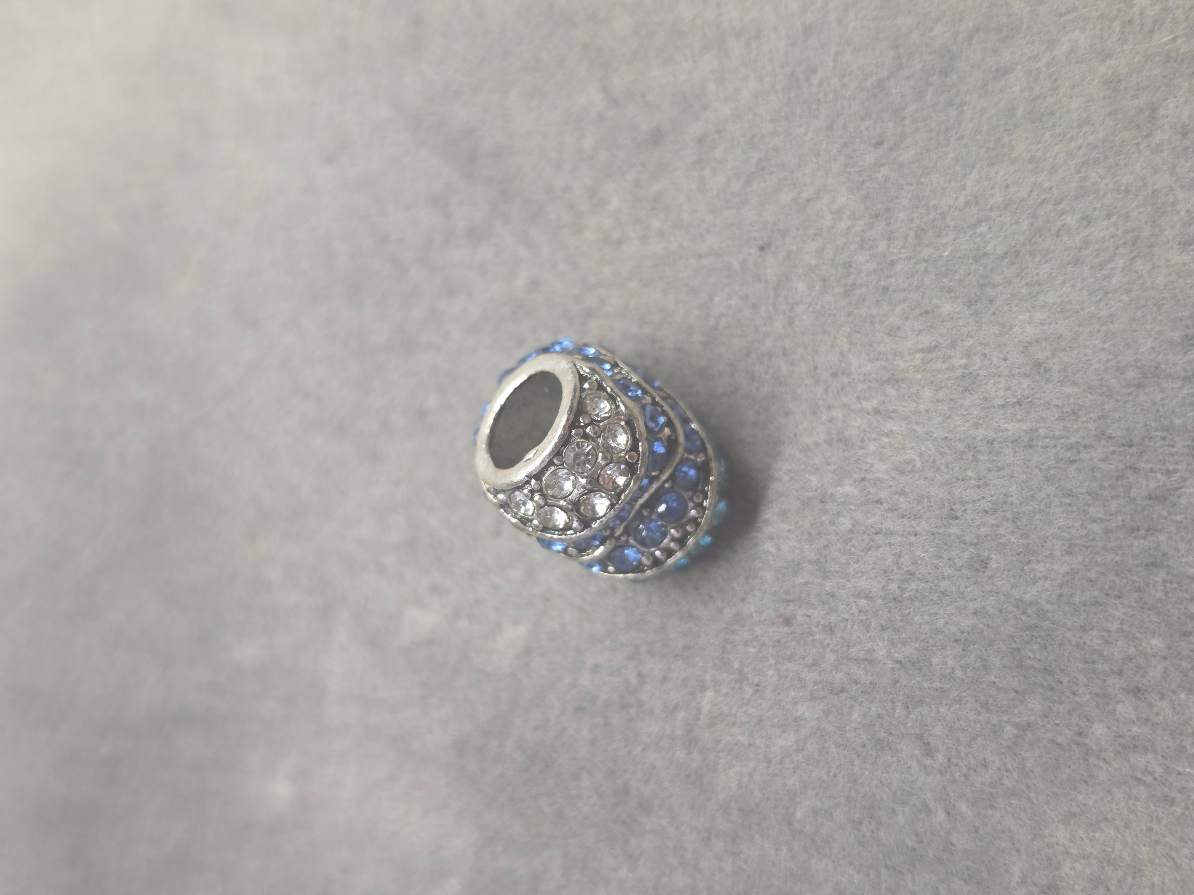 Blue heart charm