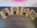 Cork coasters