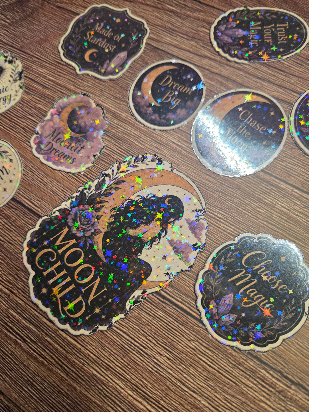 Moon Child sticker set