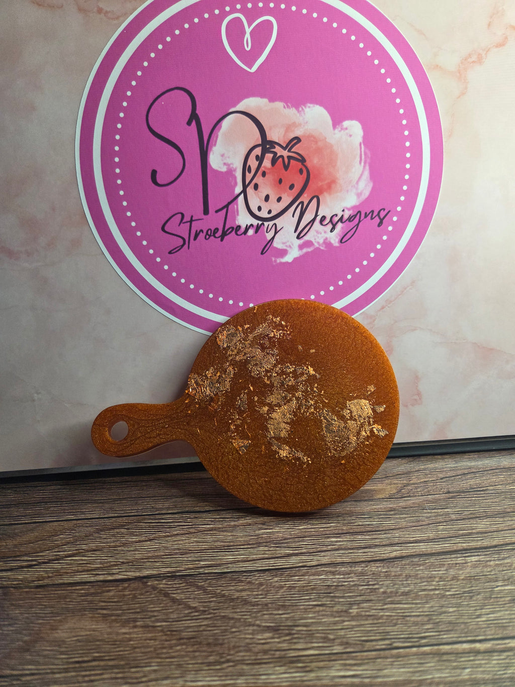 Resin coaster