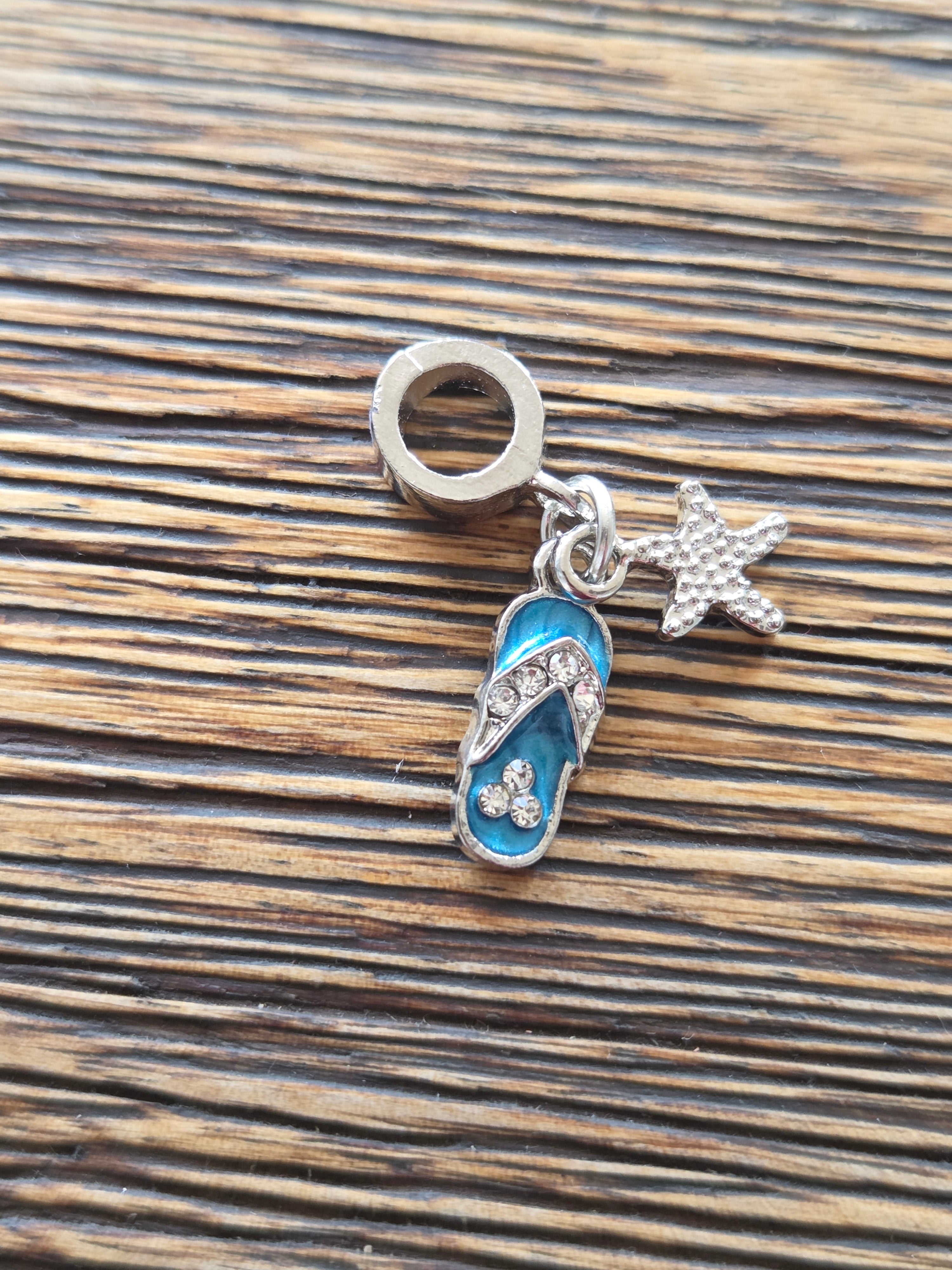 Blue slop and star charm