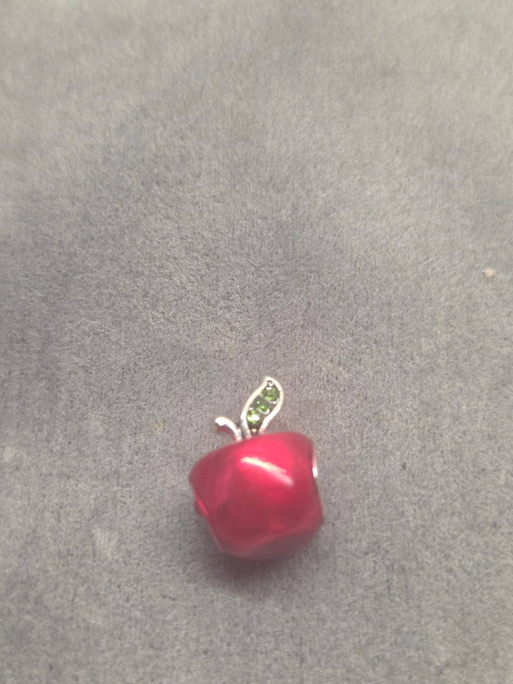 Red apple charm