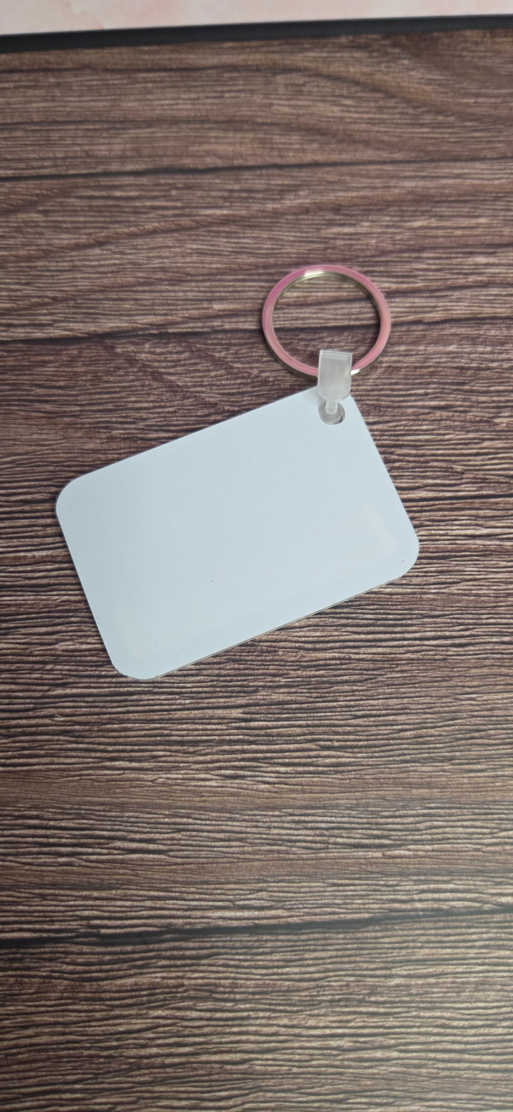 Acrylic keyring Rectangle